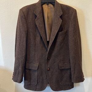 Vintage Haggar Pure wool blown sports coat blazer 2 button  sz 36 - 38 jacket
